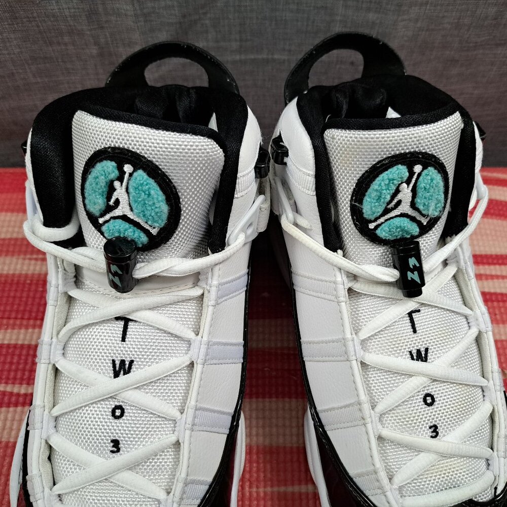 %Size 9.5 Nike Jordan 6 Rings White Tropical Twist Concord Men AJ27 - Picture 10 of 13